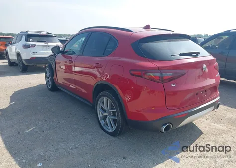 2018 Alfa Romeo Stelvio Ti Sport Awd из США, поврежденный, VIN ZASFAKNN9J7B65021